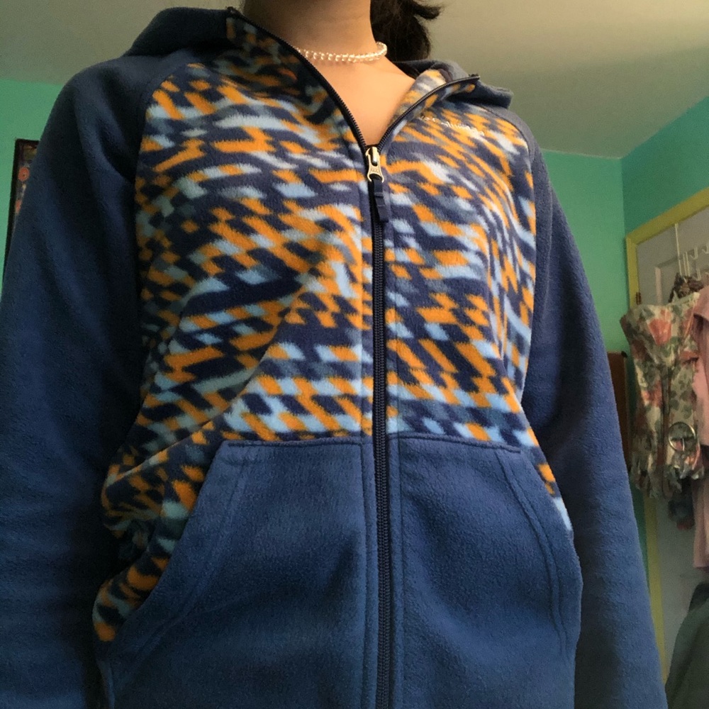 columbia kids fleece hoodie
